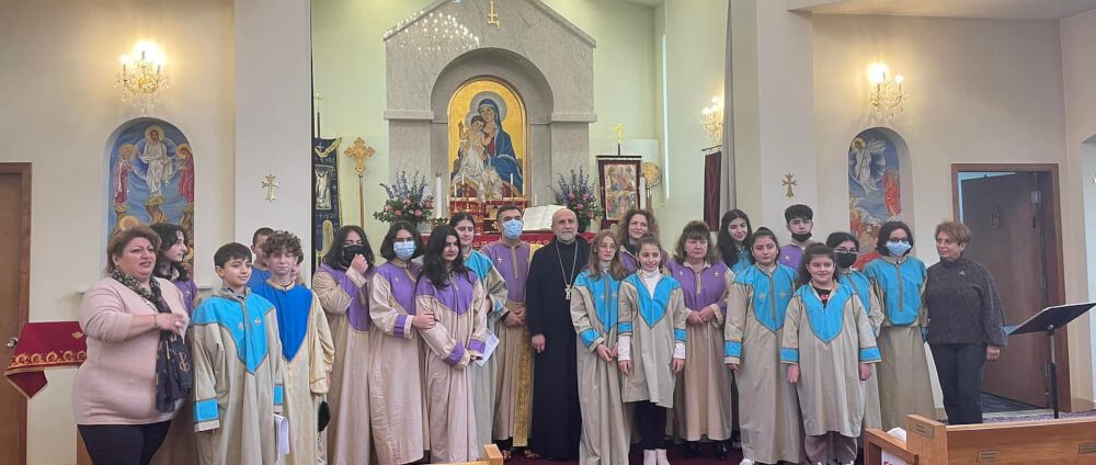 Holy Resurrection Armenian Church Children Perform The Hymns Of The ...